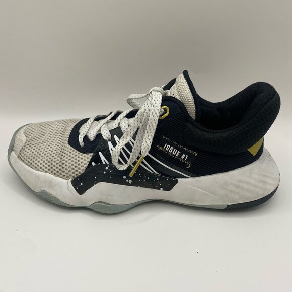 Adidas D.O.N.Issue 1|Metallic Gold| EH2434| Youth 5Y|Women's Size 6.5 - Picture 3 of 10